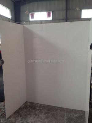 China Culture Marble Tub Surround White Culture Marble for sale