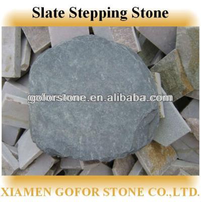 China Wall Tile Slate Garden Stepping Stone, Landscaping Stepping Stones, Round Decorative Garden Stepping for sale