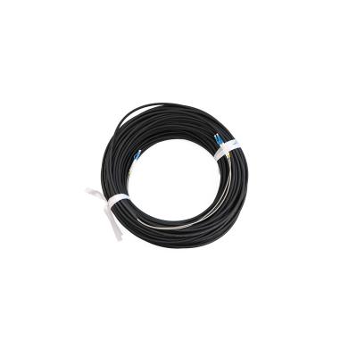 China CPRI LC/UPC-LC/UPC connectors with Black LSZH 4.8mm, Duplex, G.657A2, 70 meters fiber optic patch cords for sale