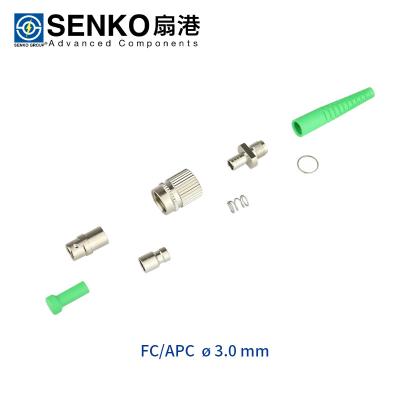 中国 SENKO Single Mode FC Screw-In Fiber Connectors 販売のため