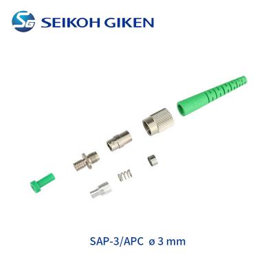 중국 SEIKOH GIKEN Single Mode FC Screw-In Fiber Connectors 판매용