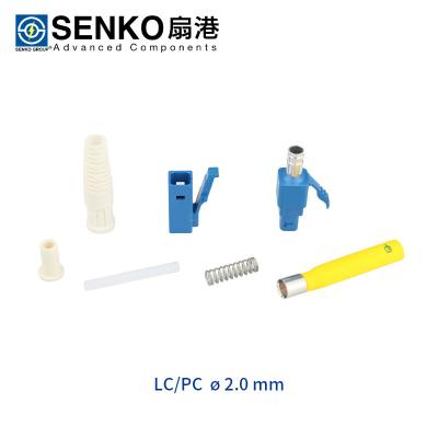 China SENKO Single Mode LC Snap-In Fiber Connectors en venta