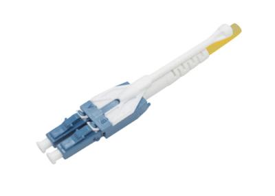 China SM MM Fiber Optic Patch Cords Duplex LC Uniboot Connector With Bar Upc Apc Cable Assemblies for sale