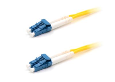 China LSZH Duplex 3.0mm LC SC Fiber Patch Cable Fiber Optical Jumper for sale