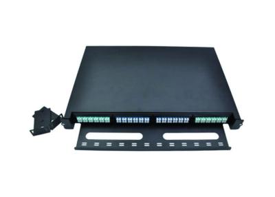 China 12 core /24 core MPO LC high density Patch Panel MTP / MPO Fiber Cassette Modules for sale