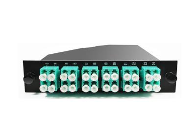 Китай Кассеты гибкого провода MPO&MTP оптического волокна FTTH 27 x 130 x 126 (mm) 12F LC 24F LC 2MPO/MTP-24F LC продается