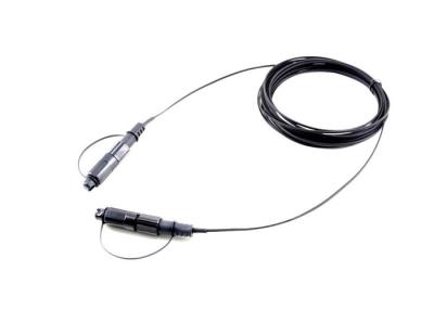 China Cordón de remiendo impermeable del conector de la fibra óptica del largo trayecto 5.0m m de FTTA en venta