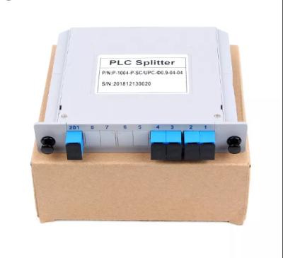 China Divisor del PLC de la caja de SM-G.657A2 1x4 LGX en venta