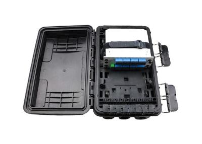 China IP65  1x8 LGX PLC Fiber Splitter Distribution Box for sale