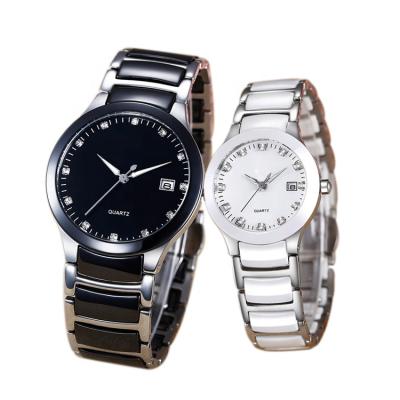 China Wholesale Women's Watch Ceramic from Diamond Watches Ladies Creative Strap Relogio Feminino de Water Resistant for sale