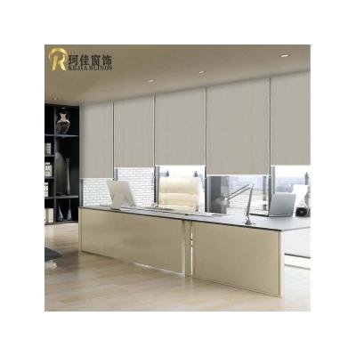 China Modern New Arrival Customized Fabric Blackout Windproof Waterproof Roll Shading Blinds For Window for sale