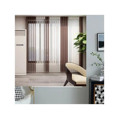 China Blackout Modern Custom Waterproof Vertical Curtain Fashion Manual Sheer Blinds 100%polyester For Indoor Window for sale