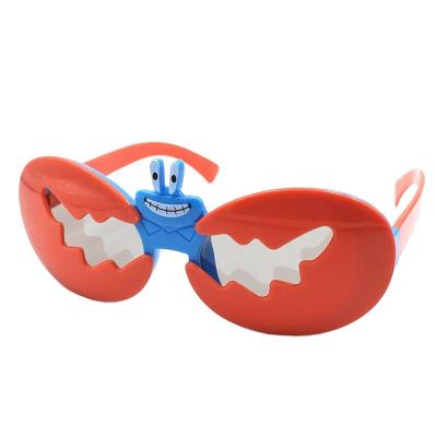 China Kids Cartoon Shaped 3D Glasses Crab Cinema Polarized Stereo 3D Glasses Shaped 3D Glasses 50