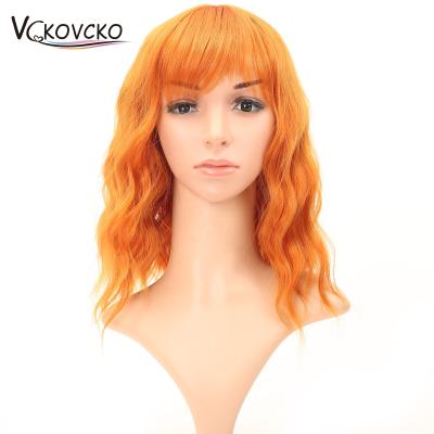 China Fancy Long Barely Shedding Thick Soft Soft Hair Cosplay No Lace Wig For Black Women for sale