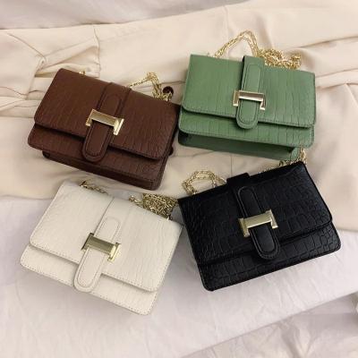 China Stone High Quality New Pattern Embossed Purse Cross - Body Bag And Handbag Women Shoulder Messenger Ladies Bags for sale