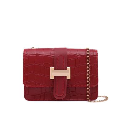 China High Quality Fashion Zipper Handbags Messenger Bag The Single Shoulder Bag Chain Square Handbag For Women for sale