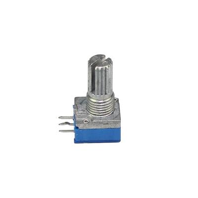 China 1K 5K 10K 20K 50K 100K 200K 250K 500K ALPS Linear Guitar Rotary Potentiometer with 9mm Thrust Switch for sale