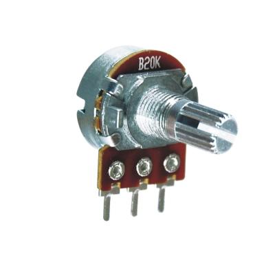 China 16K1 Horizontal Type B20K Turn Volume Control Knob Single Potentiometer 16K1 for sale