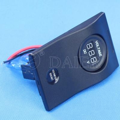 China Integrated Circuit Substrate 12V Panel Ammeter And Car Voltmeter for sale