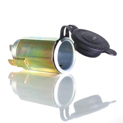 China Hot Selling 12V Custom Waterproof Car Cigarette Lighter Cigarette Torch Lighter Plug Socket for sale