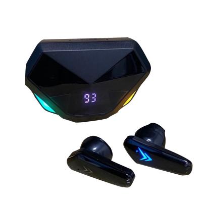 China Cheap In-Ear Game Headset Low-Latency Touch Wireless Headset Wireless Luminous Digital Display Headset for sale