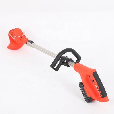 China Cordless Handle Cordless Lithium Electric Brushless Garden Machine Brush Cutter Grass Trimmer for sale