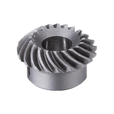 China Precision Grinding Hotels IHF Gears 54 Tooth Transmission Planetary Bevel Helical Gear for High Frequency Quenching for sale