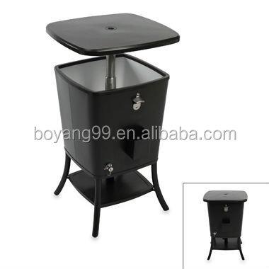 China Waterproof Outdoor Cooler Table Chest Cooler For Party Cooler for sale