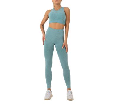 China Unique Designer Custom Made Elastic Yoga Two New Design High Quality Breathable Patch Yoga Legging Sets for sale