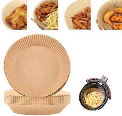 China 2022 Greaseproof Hot Sale Greaseproof,Air Fryer Non-Stick Parchment Parchment Disposable Air Paper Liner for Frying Pan/ for sale