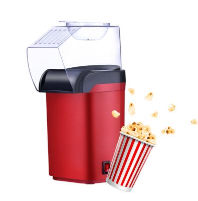 China New Arrival Hot Sale Outdoor,2021 Household Mini Homemade Automatic 1200w Hot Air Electric Popcorn Fast Fast Maker for sale