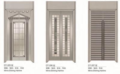 China Commercial Lift Spare Parts Custom Elevator Doors Corrosion Resistance for sale