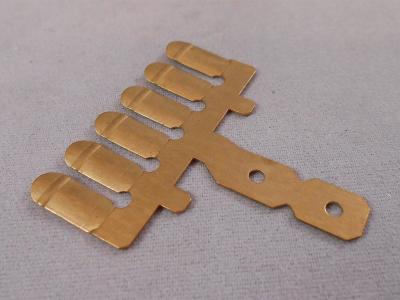 China Rapid Prototype Metal Stampings , Brass Stamping Parts For Injection Mold Industry for sale