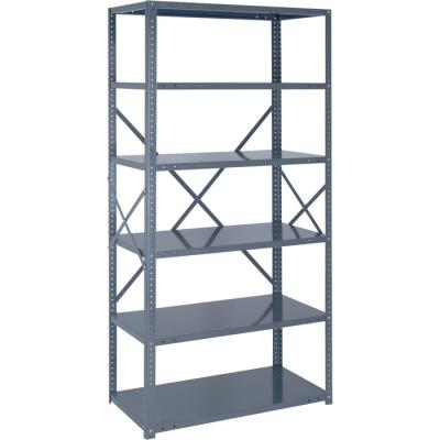 China 18 Gauge Industrial Storage Shelving Racks Freestanding Shelving Unit for sale