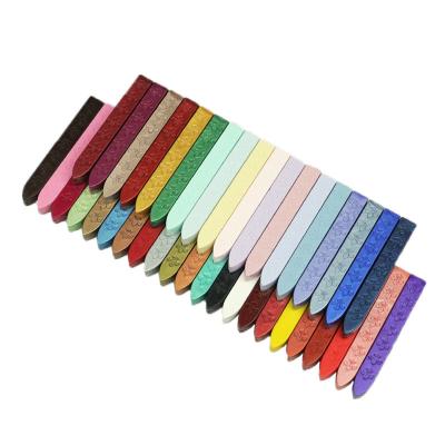 China Factory Price Hot Melt Ready Ship Decoration Colored Sealing Wax Glue Stick With 54 Colors for sale