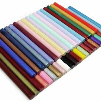 China China Factory 60 Colors Wax Melt Wax Sticks Available Wholesale Hot Stick Tool Seal Decorating Stick For Wedding Invitation for sale