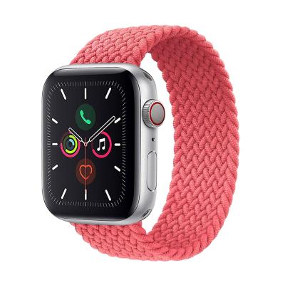 China 2020 Solos Loop New Design Braided Solos Loop Watch Bands Compatible For Apple Watch 38mm 40mm 42mm 44mm for sale