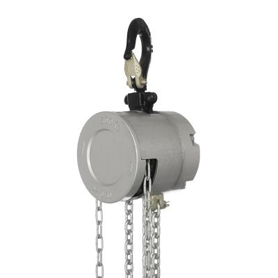 China Maid Material 0.5T KACC Mini Aluminum Alloy Hand Chain Hoist Manual Chain Block For Sale DZ050 for sale