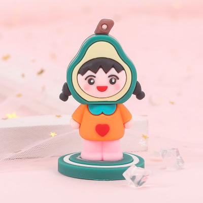 China Toy Wholesale High Quality OEM 3D PVC Shape Silicone 3D Cartoon Eco-friendly Soft Rubber Action Figures Custom Designer Toys Gifts for sale