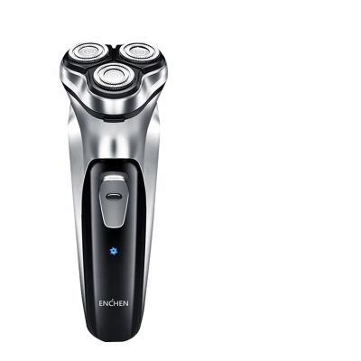 China Triple Blade Barber Mini Electric Eco-friendly Beard Face Hair Cordless Shaver For Men Portable Rechargeable for sale