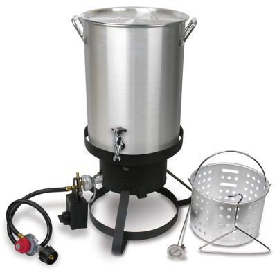 China 13 Inch Portable Turkey Fryer Car with 30QT ALU Pot for sale