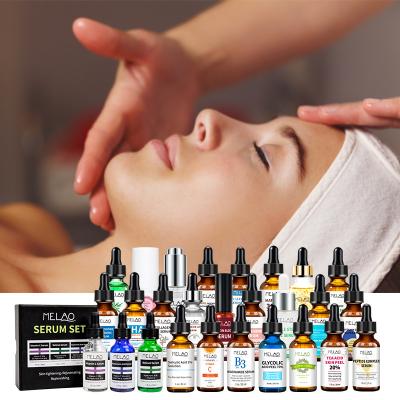 China Dark Circles Wholesale Private Label Natural Organic Facial Serum Whitening Anti Aging Wrinkle Vitamin C Skin Care Serum MELAO for sale