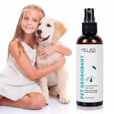 China Sustainable Wholesale Natural Private Label Deodorant Spray Refreshing Pet Bathing Product Pet Deodorant for sale