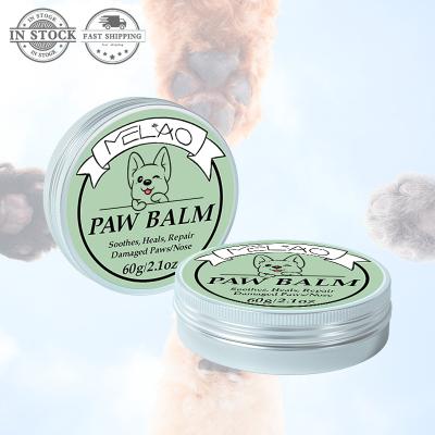 China Sustainable Wholesale MELAO Private Label Prevent Paws From Drying Rough Heals Repairs Damaged Dog Paws Moisturizing Pet Paw Balm for sale