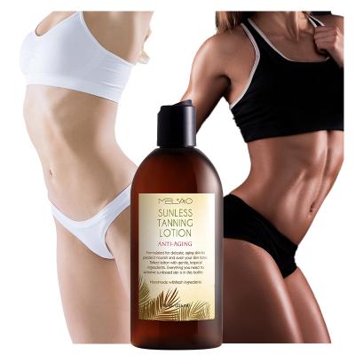 China 2022 New Private Label Bronzeamento Organic Organic Tanning Oil Tanning Accelerator Lotion Tanning Skin Moisturizing Self Tanning Drops for sale