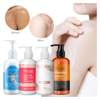 China Wholesale Private Label Vegan Natural Moisturizer Organic Skin Whitening Body Cream Nourishing Anti Aging Kojic Acid Brightening Lotion for sale