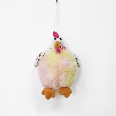 China Custom Indoor Plush Ornaments Opens Easter Gifts Hanging Decoration Plush Iridescent Easter Chick for sale