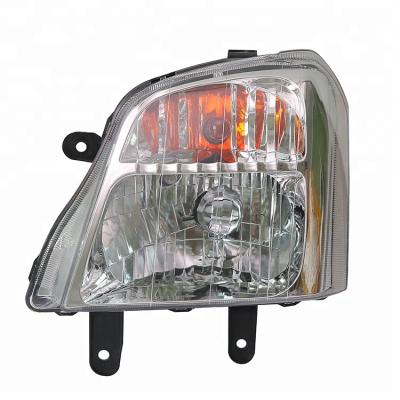 China Mid light car headlight black color is head plastic for isuzu pickup dmax 2002-2005 for sale