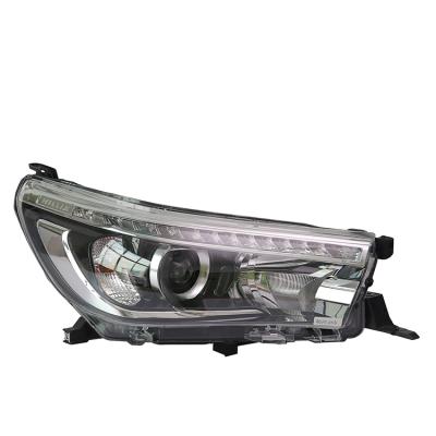 China PP Revo 2016 Auto Car Accessories LED Head Light Super Bright Auto Lens Car Led Headlights For Toyota for sale