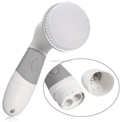 China 2020 Black Head Electric Facial Brush Remover Electric Rotating Beauty Brush Natural Sonic Brush for sale